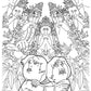 Wood Rocket The Lord of the Smoke Rings Coloring Book Wood Rocket LLC