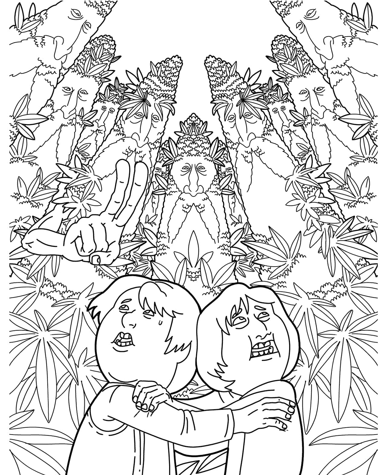 Wood Rocket The Lord of the Smoke Rings Coloring Book Wood Rocket LLC