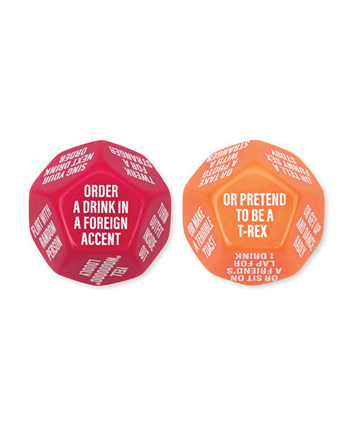 Wood Rocket Girls Night Out Do or Dare Dice Game - Red Wood Rocket LLC