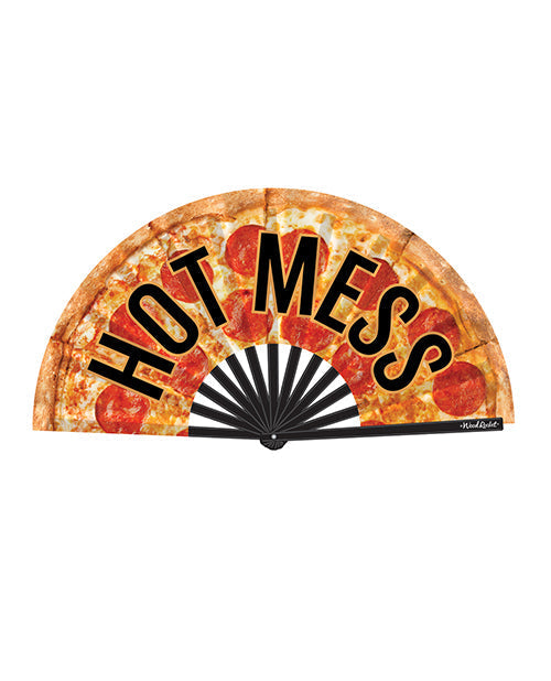 Wood Rocket Hot Mess Fan - Multi-Color Wood Rocket LLC