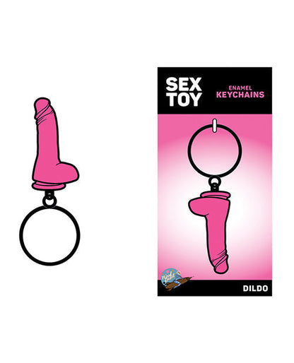 Wood Rocket Sex Toy Dildo Keychain - Pink Wood Rocket LLC