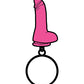 Wood Rocket Sex Toy Dildo Keychain - Pink Wood Rocket LLC