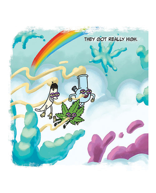 Wood Rocket The Dopest Place in the Whole Weed World Adult Storybook Wood Rocket LLC