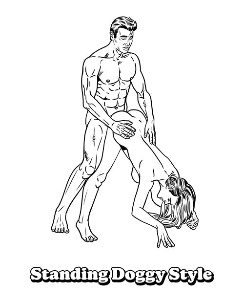 Wood Rocket the Sexiest Sex Positions Coloring Book Wood Rocket LLC