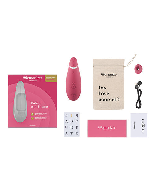 Womanizer Premium 2 - Raspberry Wow Tech