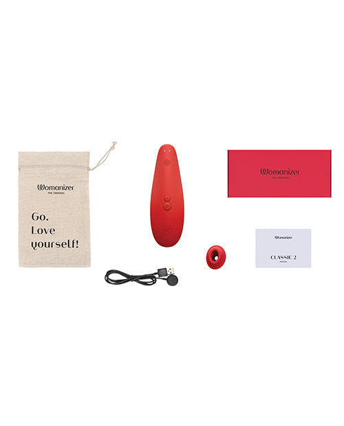 Womanizer Classic 2 Marilyn Monroe Special Edition - Vivid Red Wow Tech