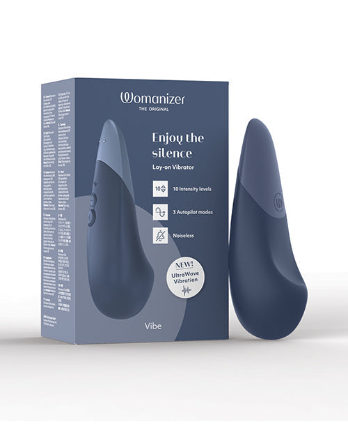 Womanizer Vibe Silent Stimulator - Dark Blue Wow Tech