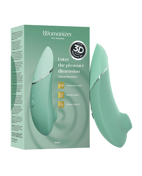 Womanizer Next 3D Climax Control Pleasure Air - Sage Wow Tech