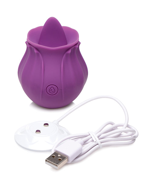Inmi Bloomgasm Wild Violet 10X Licking Stimulator - Purple Xr LLC