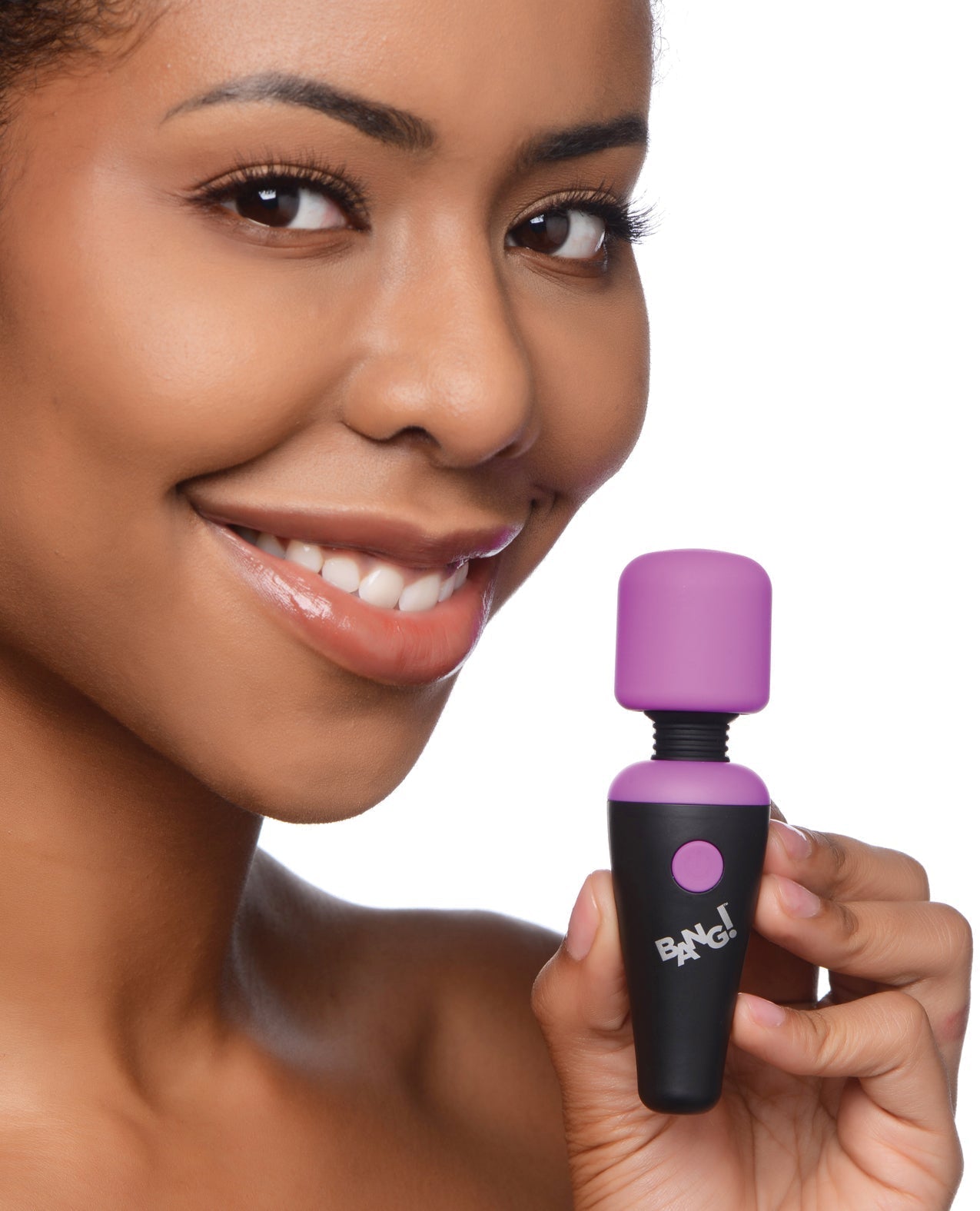 Bang! 10X Vibrating Mini Silicone Wand - Purple Xr LLC