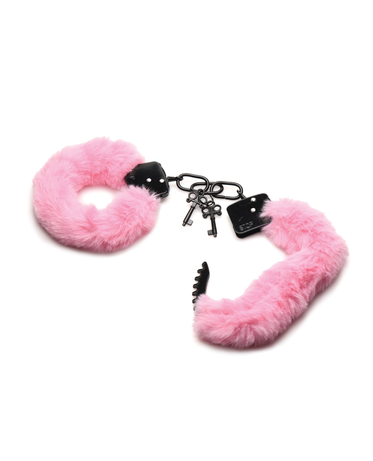 Master Series Cuffed in Furry Handcuffs - Pink Xr LLC