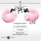 Master Series Cuffed in Furry Handcuffs - Pink Xr LLC