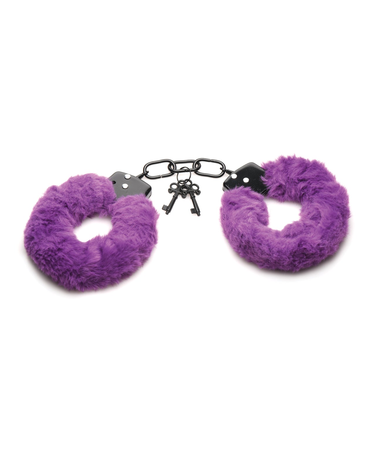 Master Series Cuffed in Furry Handcuffs - Purple Xr LLC