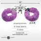 Master Series Cuffed in Furry Handcuffs - Purple Xr LLC