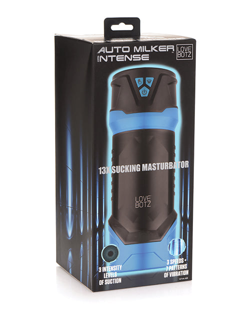 Milker Auto Milker Intense 13x Sucking Masturbator - Black Xr LLC