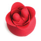 Bloomgasm The Rose Fondle 10X Massaging Clit Stimulator - Red Xr LLC