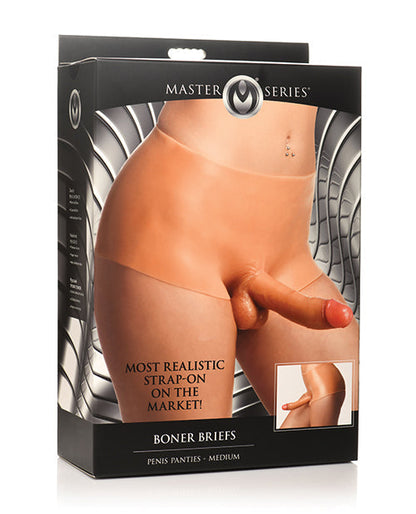 Master Series Penis Panties - Medium, Light Xr LLC
