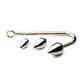 Master Series Anal Hook Trainer w/3 Plugs - Silver Xr LLC