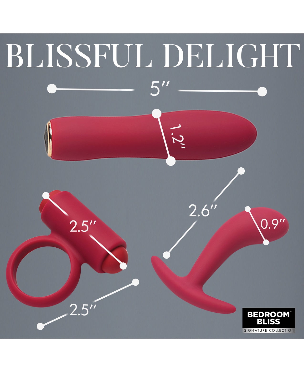 Bedroom Bliss Lover's Bondage Massage Set Xr LLC