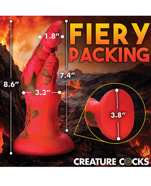 Creature Cocks Realistic Dildo | Demon Claw Fisting Red Suction Cup Dildo