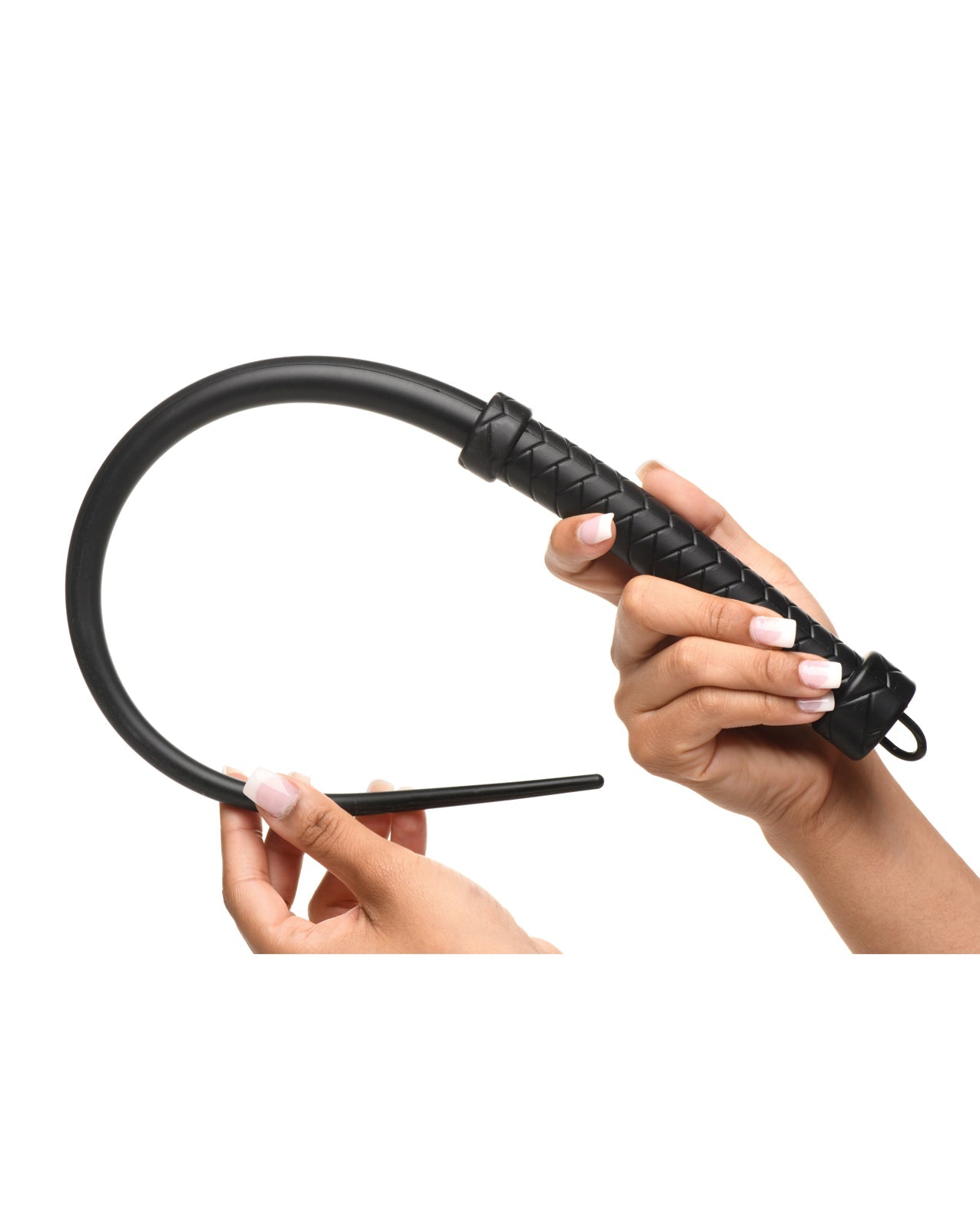 Master Series Viper Tail Silicone Whip - Black Xr LLC