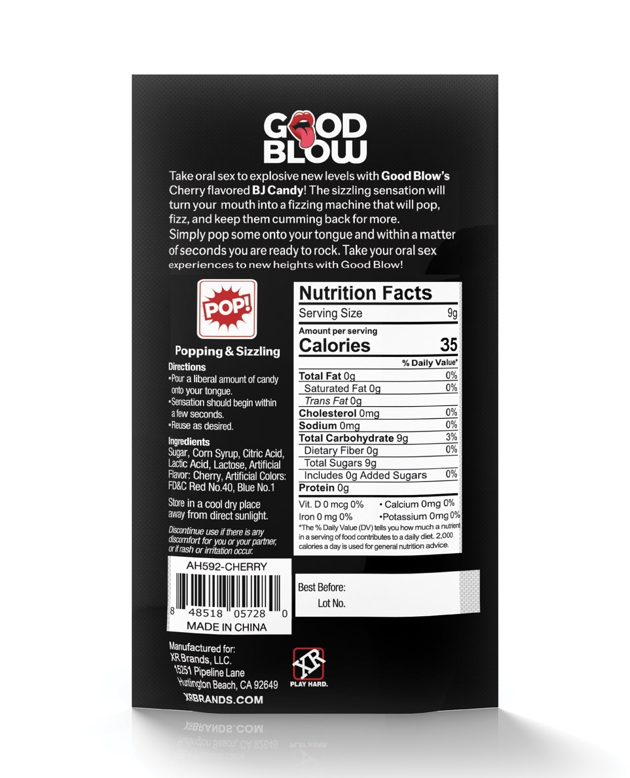 Good Blow Popping Oral Sex Candy - Cherry Xr LLC