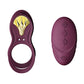 ZALO Bayek Vibrating Couples Ring w/Remote - Velvet Purple Zalo