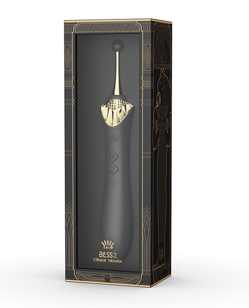 ZALO Bess 2.0 Clitoral Vibrator - Obsidian Black Zalo