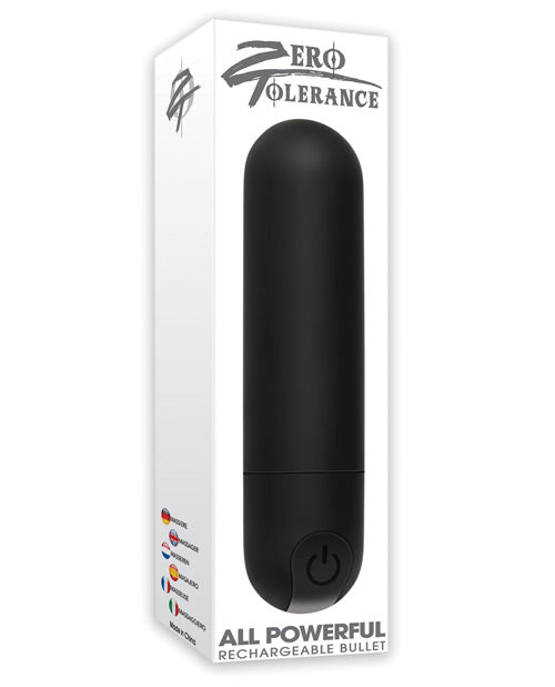 Zero Tolerance All Powerful Rechargeable Bullet Evolved Novelties INC