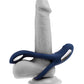 Zero Tolerance Ring Around the Rosy Cock & Ball Vibrator - Blue Evolved Novelties INC
