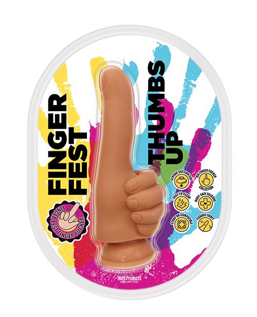 Finger Fest Thumbs Up Dildo - Tan Hott Products