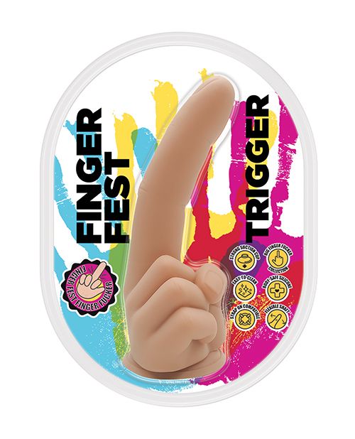 Finger Fest Trigger Dildo - Flesh Hott Products
