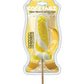 Cock Tailz Liquor Flavored Pecker Pops - Banana Daiquiri Yellow /White Stripe Hott Products