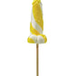 Cock Tailz Liquor Flavored Pecker Pops - Banana Daiquiri Yellow /White Stripe Hott Products