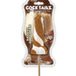 Cock Tailz Liquor Flavored Pecker Pops - Baileys & Cream Tan/White Stripe Hott Products