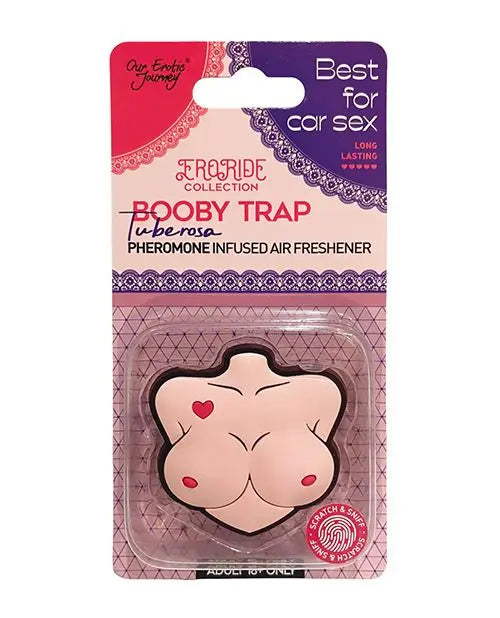 EroRide Booby Trap Pheromone Infused Air Freshener - Tuberosa Our Erotic Journey