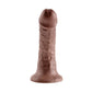 King Cock 6" Cock - Brown
