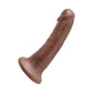 King Cock 6" Cock - Brown