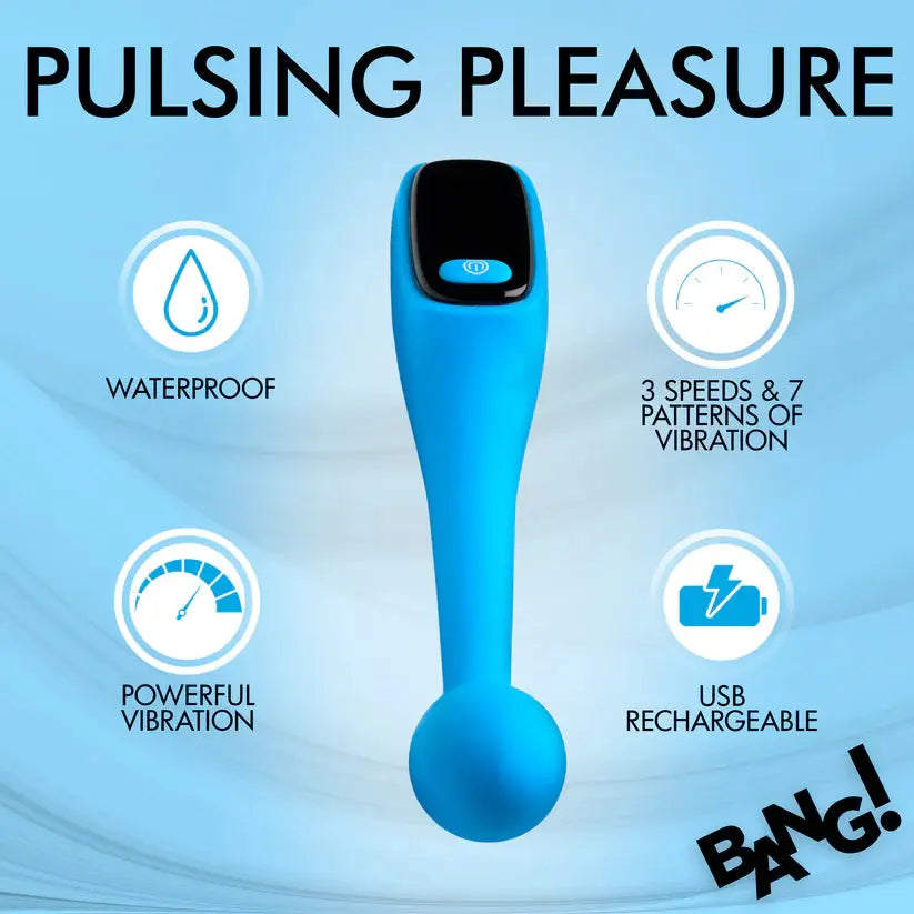 Bang! 10X Digital G-Spot Vibrator - Blue Uc Global Trade INChoney Play B