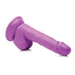 Pop Peckers 6.5" Dildo w/Balls - Purple Ns Novelties INC