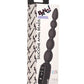 Bang! Digital Silicone Anal Beads - Black 665 INC