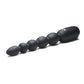 Bang! Digital Silicone Anal Beads - Black 665 INC