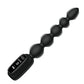 Bang! Digital Silicone Anal Beads - Black 665 INC
