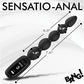 Bang! Digital Silicone Anal Beads - Black 665 INC