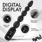 Bang! Digital Silicone Anal Beads - Black 665 INC