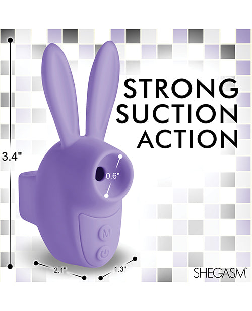 Shegasm Sucky Bunny Clit Stimulator - Purple