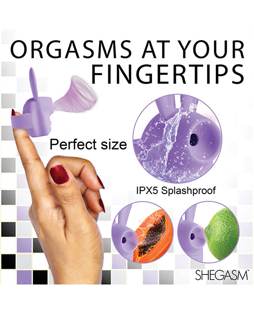 Shegasm Sucky Bunny Clit Stimulator - Purple