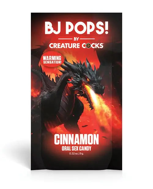 Creature Cocks CC Bj Pops! - Warming Cinnamon Xr LLC